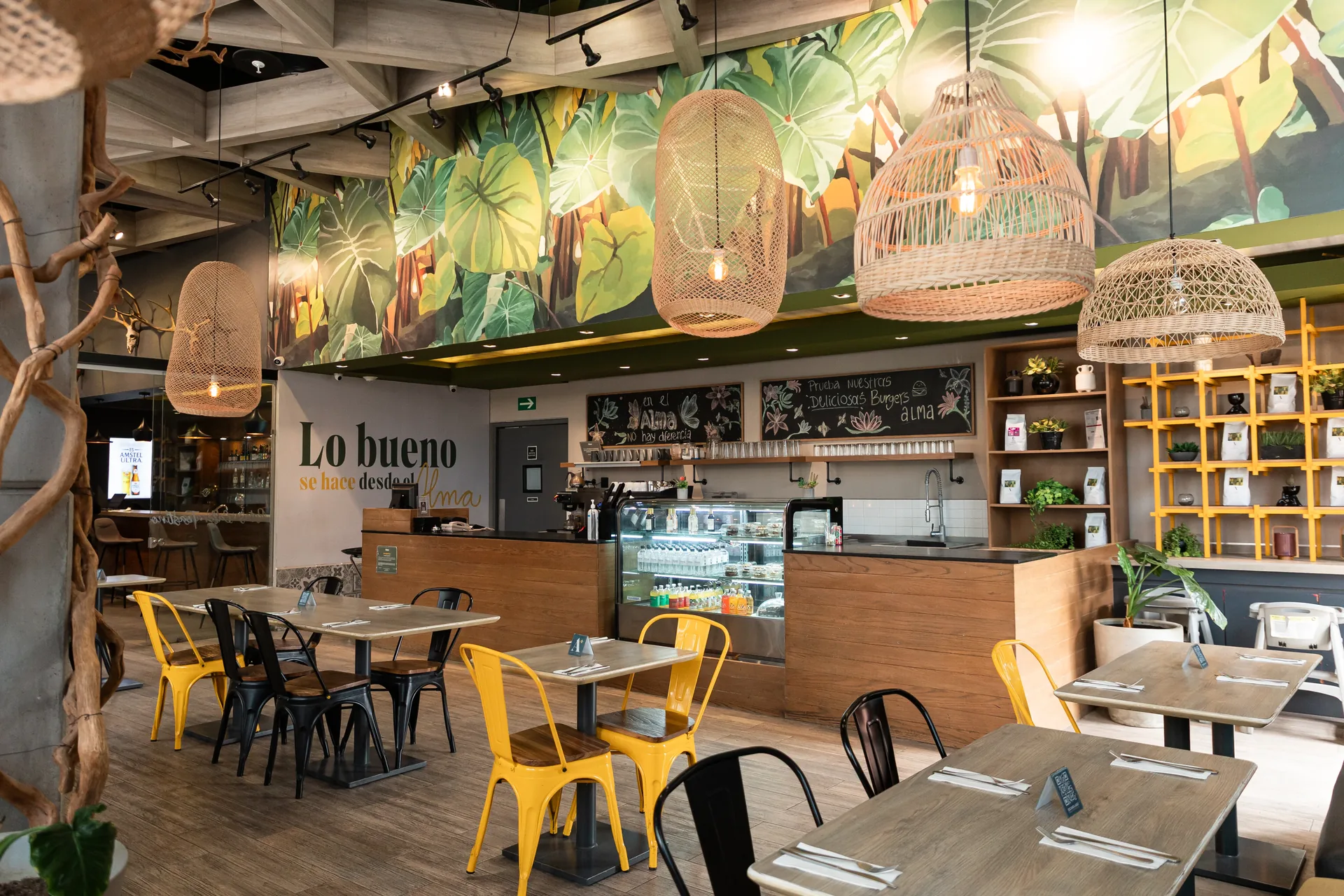 Interior de Alma Restaurante