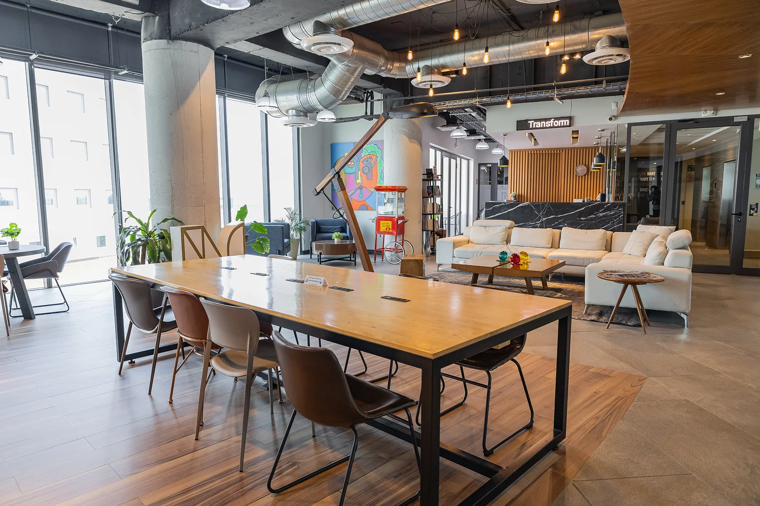 Lounge del cowork Nomadic